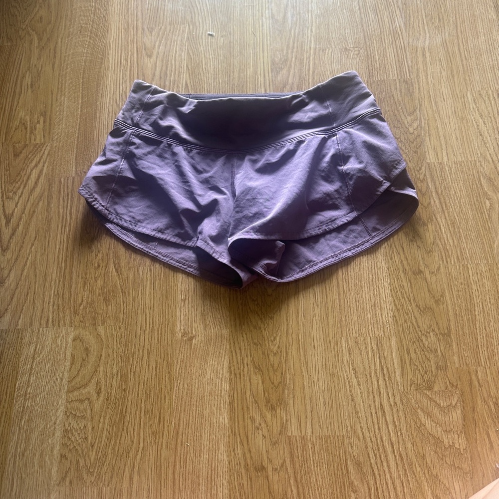 lululemon athletica Lavender Athletic Shorts
